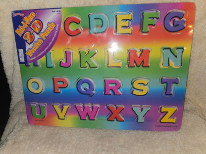 Vintage 2002 Small World Toys Puzzibilities Noah’s Ark Wooden Puzzle Level 3 New Sealed