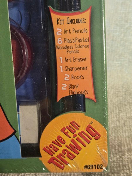 General Pencil Co. Matthew Luhn Cartoon Animation Flipbook Kit - New & Sealed