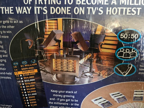 Who Wants To Be A Millionaire Board Game (1st Edition) - Factory Sealed (2000)