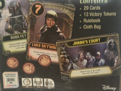 Star Wars Jabba's Palace A Love Letter Game Z-Man Games New Sealed