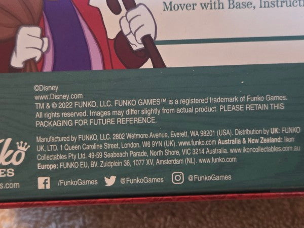 Disney Mickey’s Christmas Carol Game by Funko Games - New Factory Sealed - 2022