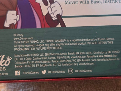 Disney Mickey’s Christmas Carol Game by Funko Games - New Factory Sealed - 2022