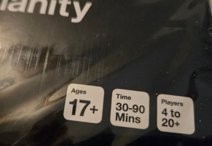 Cards Against Humanity Main Game Sealed Party Game 17+ Complete Box