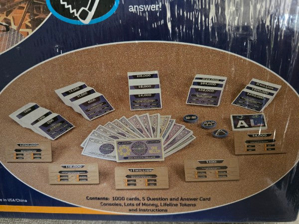 Who Wants To Be A Millionaire Board Game (1st Edition) - Factory Sealed (2000)