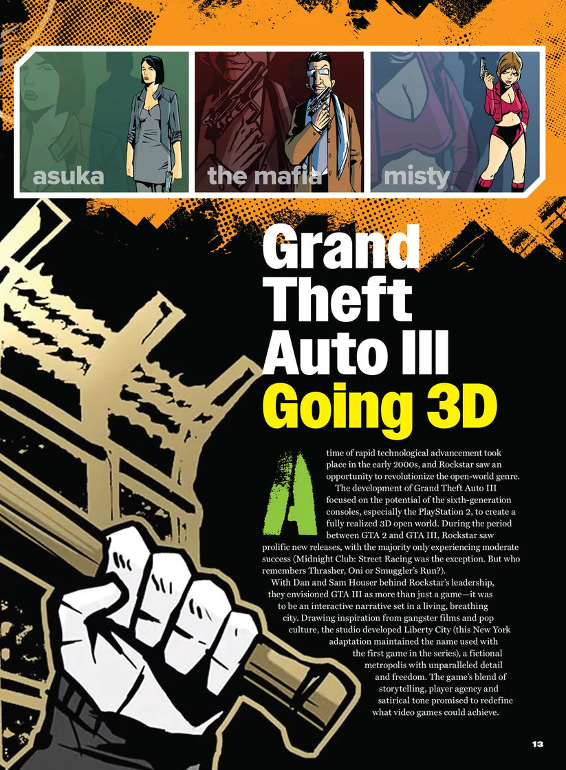 "THE UNOFFICIAL GUIDE TO GRAND THEFT AUTO 2025" Magazine - GTA History & GTA 6 Preview