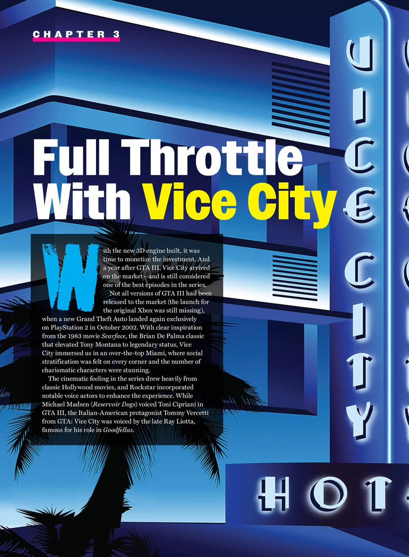 "THE UNOFFICIAL GUIDE TO GRAND THEFT AUTO 2025" Magazine - GTA History & GTA 6 Preview