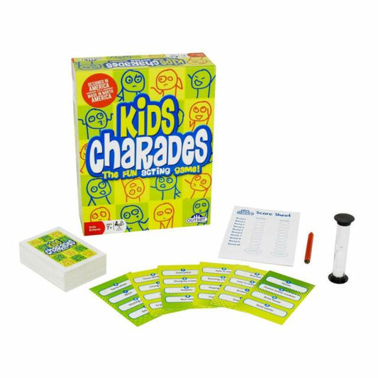 Outset - Kids Charades... The Fun Acting Game! Ages 2 Teams Ages 7+ New Sealed!