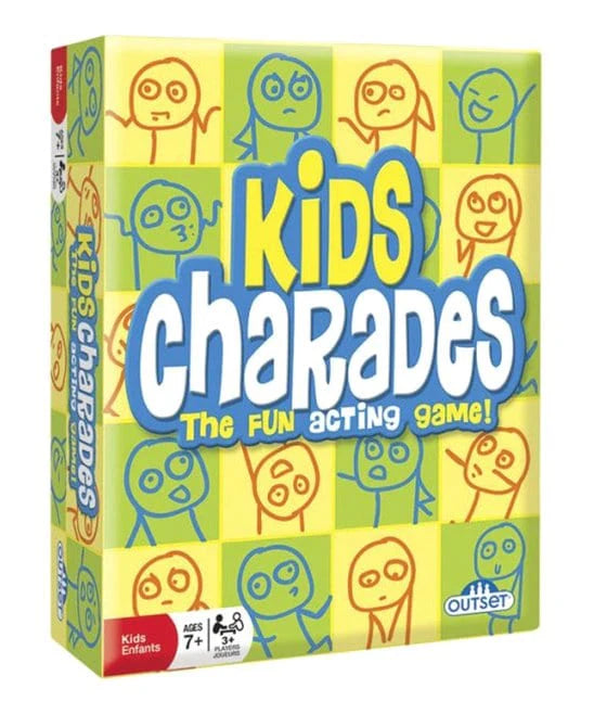 Outset - Kids Charades... The Fun Acting Game! Ages 2 Teams Ages 7+ New Sealed!