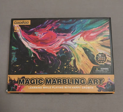 Share Coodoo Magic Marbling Art Kit - 6-Color STEM Craft Set new factory sealed