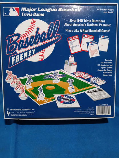 Share Major League Baseball Trivia Game - Baseball Frenzy (New & Sealed) 2004