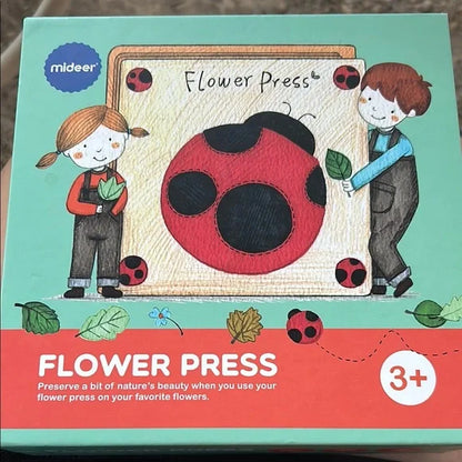 MIDEER - FLOWER PRESS. PRESERVE A BIT OF NATURES BEAUTY AGES 3+ Kids Craft