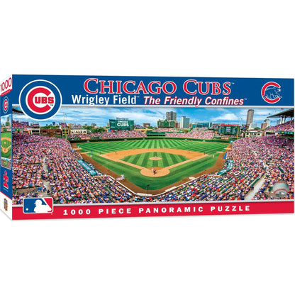 CHICAGO CUBS WRIGLEY FIELD "THE FRIENDLY CONFINES" 1000 PIECE PANORAMIC PUZZLE Brand New Factory Sealed