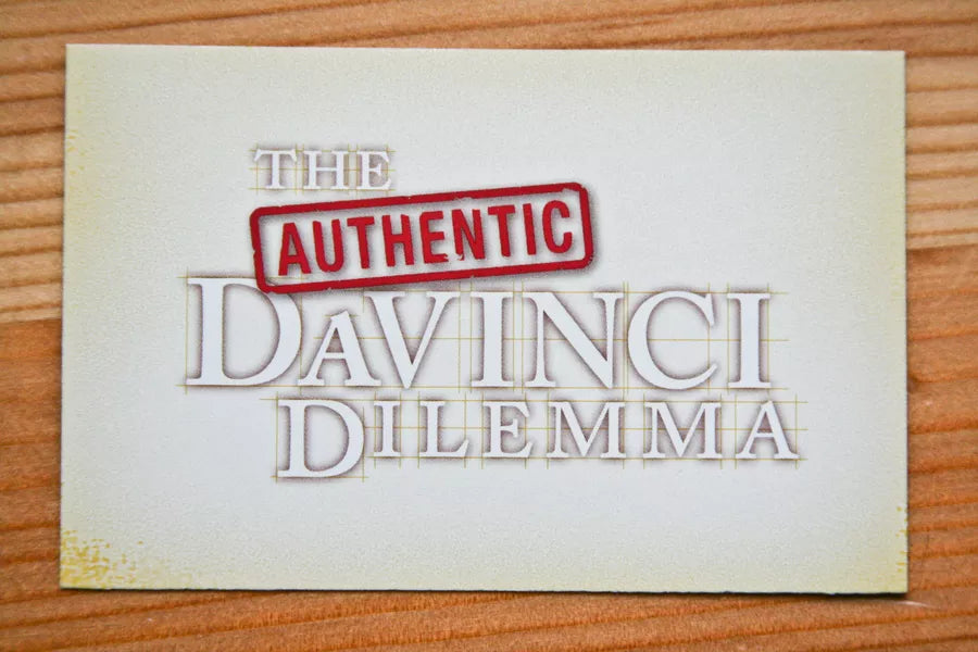 THE AUTHENTIC DAVINCI DILEMMA BOARD GAME FOR 2-6 PLAYERS BY RUMBA GAMES NEW SEALED