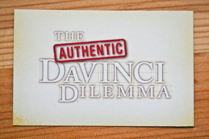THE AUTHENTIC DAVINCI DILEMMA BOARD GAME FOR 2-6 PLAYERS BY RUMBA GAMES NEW SEALED