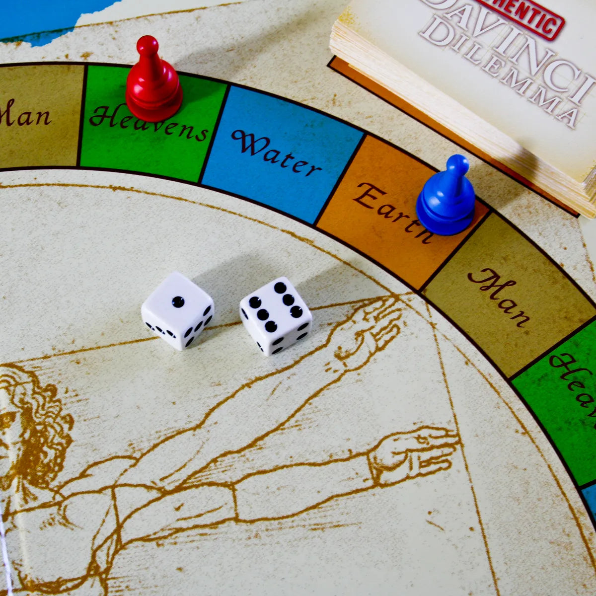 THE AUTHENTIC DAVINCI DILEMMA BOARD GAME FOR 2-6 PLAYERS BY RUMBA GAMES NEW SEALED