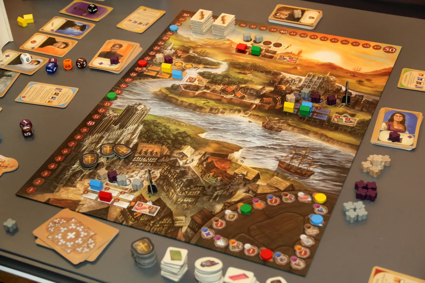 KEN FOLLETT "A COLUMN OF FIRE"GAME by MICHAEL RIENECK BASED ON THE BOOK. NEW SEALED