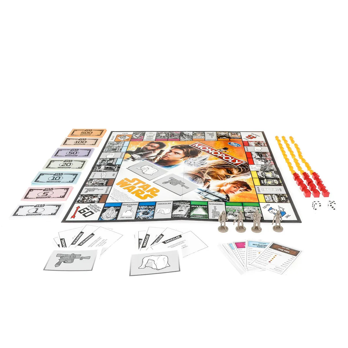 Monopoly: Disney - Star Wars – Han Solo Edition (2017) Property Trading Game New