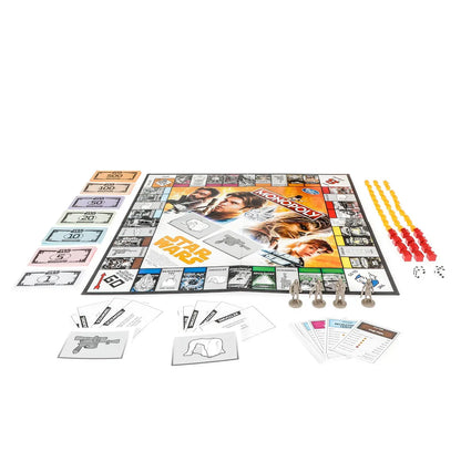 Monopoly: Disney - Star Wars – Han Solo Edition (2017) Property Trading Game New