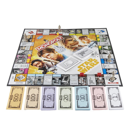 Monopoly: Disney - Star Wars – Han Solo Edition (2017) Property Trading Game New