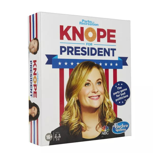 Parks And Recreations KNOPE FOR PRESIDENT Party Game for Bad Politics New Factory Sealed