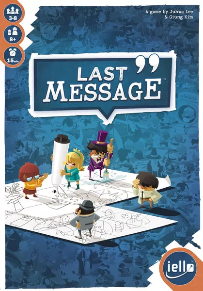 Last Message Board Game IELLO New Sealed Deduction Strategy Family Party Game