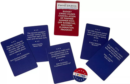 Parks And Recreations KNOPE FOR PRESIDENT Party Game for Bad Politics New Factory Sealed