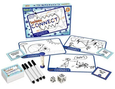 New Squiggle Connect Drawing Game RandomLine Factory Sealed NAPPA Gold Award Rare Find!