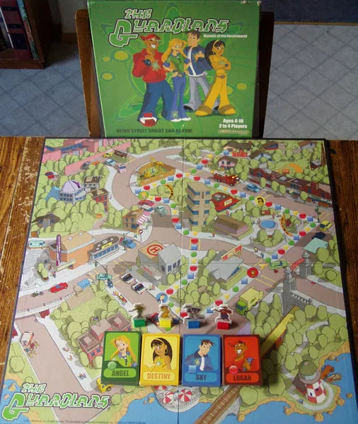 THE GUARDIANS -MASTERS OF THE ELECTROWORLD PARENTS AND CHILDREN LEARNING ABOUT SAFETY EDUCATIONAL GAME BEING STREET SMART CAN BE FUN NEW SEALED