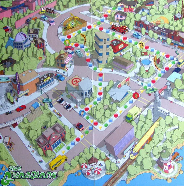 THE GUARDIANS -MASTERS OF THE ELECTROWORLD PARENTS AND CHILDREN LEARNING ABOUT SAFETY EDUCATIONAL GAME BEING STREET SMART CAN BE FUN NEW SEALED