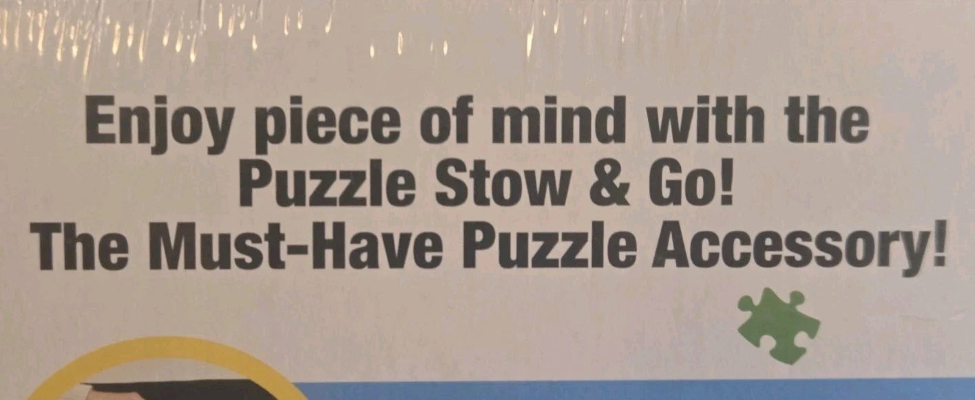 Ravensburger Puzzle Stow & Go Space-Saving Tube Up To 1500 Pcs - FREE SHIPPING
