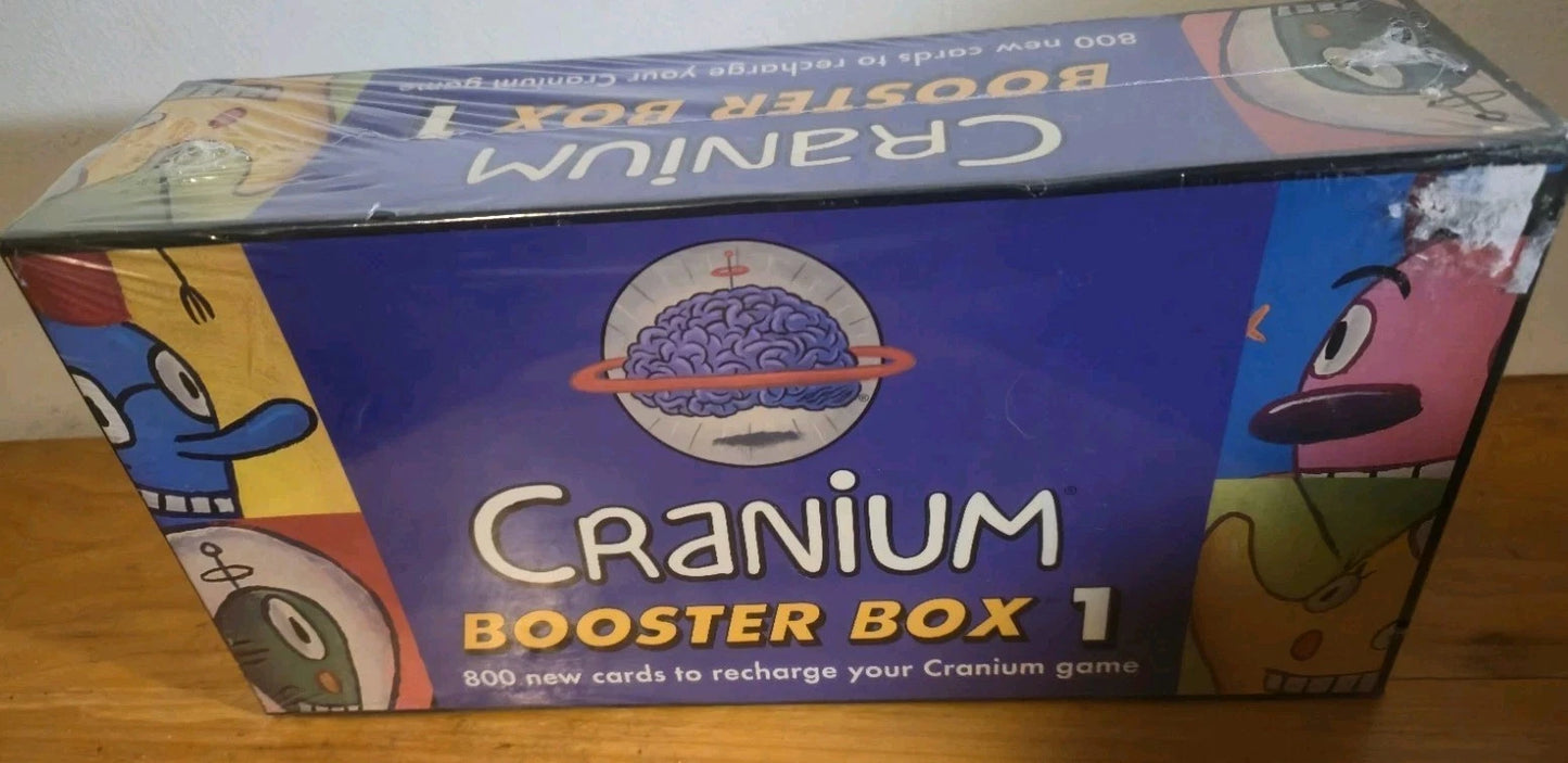 CLASSIC CRANIUM BOOSTER BOX 1 , 4 NEW DECKS OF CARDS (800 TOTAL) ADULT TEEN GAME