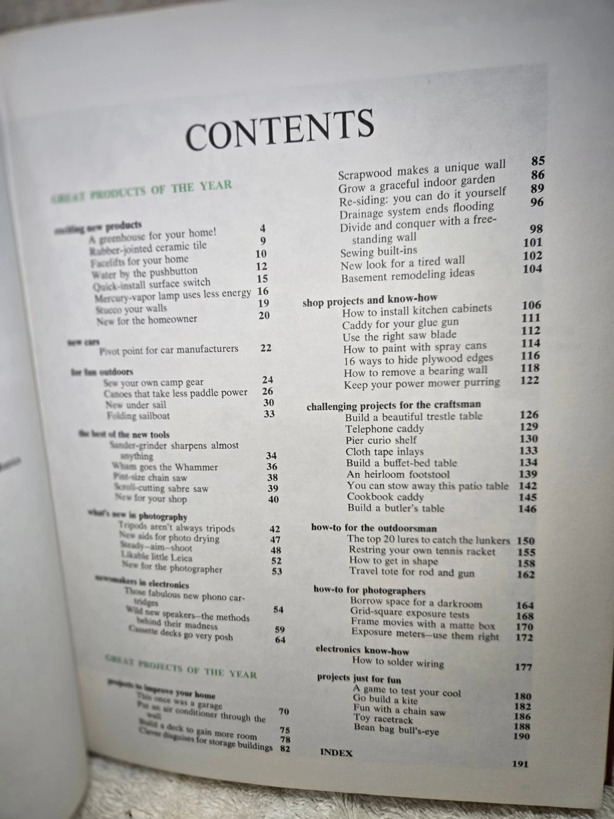 VTG 1976 POPULAR MECHANICS DO IT YOURSELF YEARBOOK GREAT DIY COLLECTIBLE BOOK