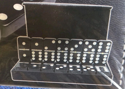 Queensell High Quality Double Six Domino game set. 28 total Dominos. New Sealed