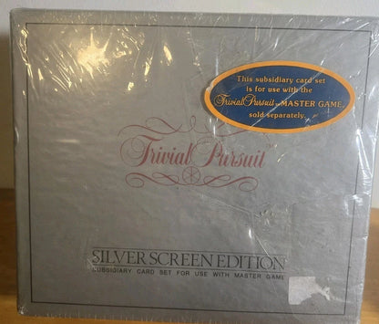 Trivial Pursuit Silver Screen Edition  for use with master genius edition new