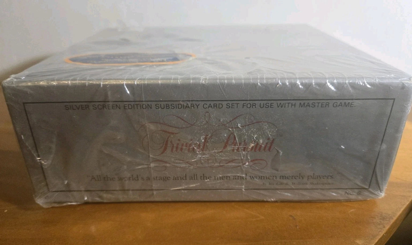 Trivial Pursuit Silver Screen Edition  for use with master genius edition new