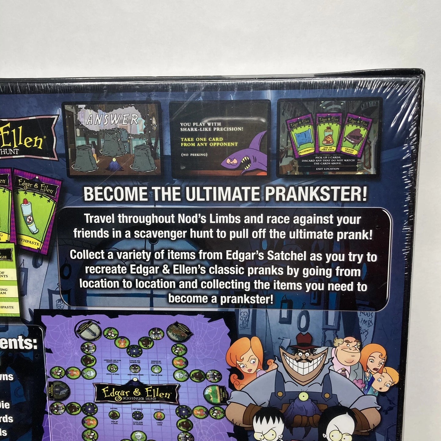 GDC Edgar & Ellen Scavenger Hunt Dvd Board 2008. new factory sealed