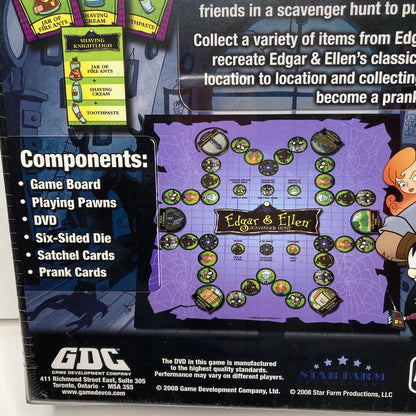 GDC Edgar & Ellen Scavenger Hunt Dvd Board 2008. new factory sealed