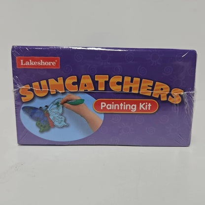 LAKESHORE SUNCATCHERS PAINTING SET TS242 LET YOUR ART SHINE. NEW SEALED ARTS & CRAFTS