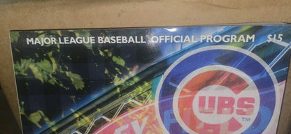 CHICAGO CUBS VS INDIANS MLB OFFICIAL 2016 WORLD SERIES PROGRAM CASE OF 20 UNOPEN