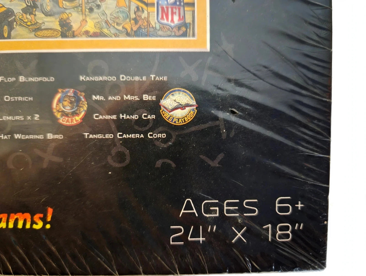 Pittsburgh Steelers 500 Piece NFL Search Adventure Puzzle - Joe Journeyman - New Sealed