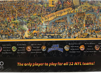 Pittsburgh Steelers 500 Piece NFL Search Adventure Puzzle - Joe Journeyman - New Sealed