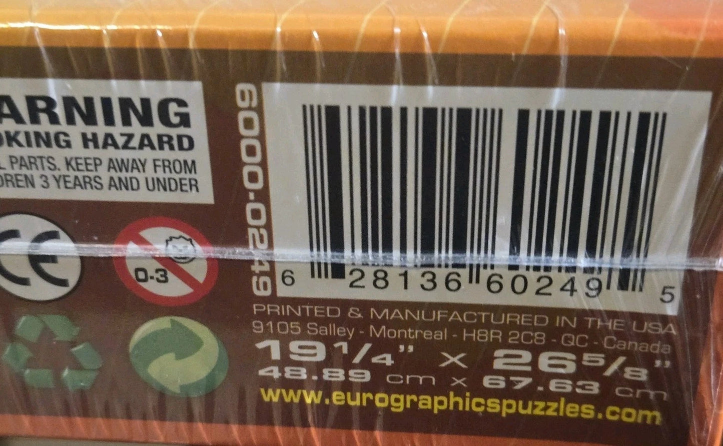 "FAMOUS WRITERS" EUROGRAPHICS 1000 PC PUZZLE FEATURING THE GREATEST AUTHORS  NEW