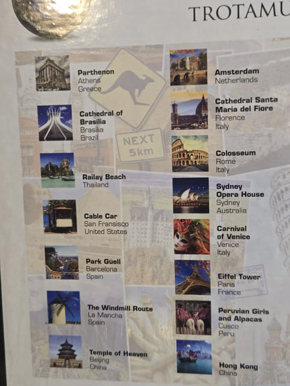 EUROGRAPHICS GLOBETROTTER BEAUTIFUL LANDMARKS OF THE WORLD 1000 PC PUZZLE USA