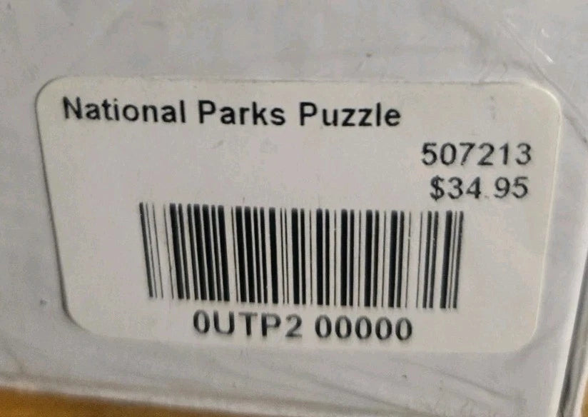 BRAINSTORM NATIONAL PARKS OF THE UNITED STATES OF AMERICA 500 PC JIGSAW PUZZLE