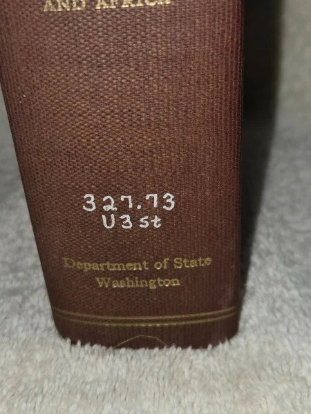 Foreign Relations of the United States 1939 Vol IV Far East Near East Africa 1955