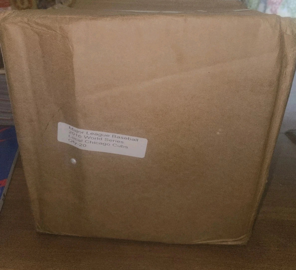 CHICAGO CUBS VS INDIANS MLB OFFICIAL 2016 WORLD SERIES PROGRAM CASE OF 20 UNOPEN