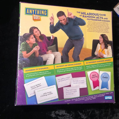 Share Anything Goes Board Game - Parker Brothers / Hasbro - New & Factory Sealed