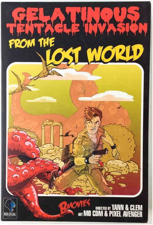 B Movies gelatinous tentacle invasion from the lost world social party game new